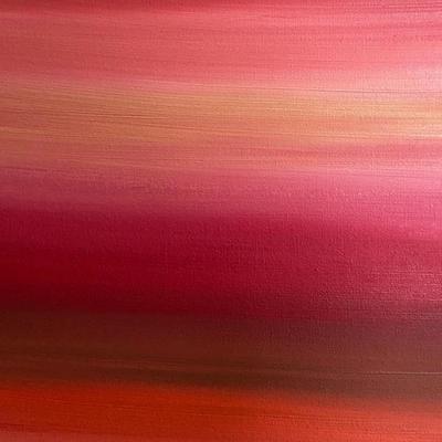 TWO (2) ORIGINAL oil on canvas ART "SERENADE I" AND "SERENADE II" BY KIMBERLY DAWN ARTIST