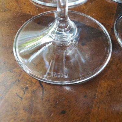 Lot 317: Riedel (4) Wine Goblets 