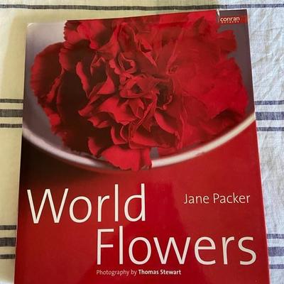 WORLD FLOWERS coffee table book by Jane Packer 