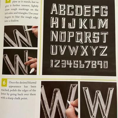 THE COMPLETE BOOK OF CHALK LETTERING