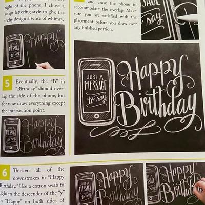 THE COMPLETE BOOK OF CHALK LETTERING