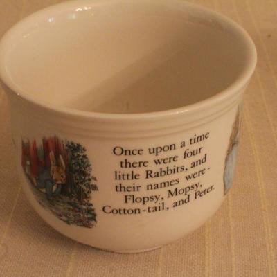 LOT #330: HUGE Wedgewoodâ„¢ Beatrix Potter Peter Rabbit Theme China Set
