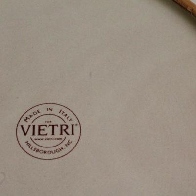 LOT #332: Large VIETRIâ„¢ Made in Italy Handpainted Sealife Dish Set