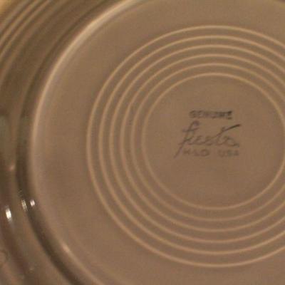 LOT #342: HUGE Mid Century Modern FIESTAâ„¢ Colorful Dinnerware Set