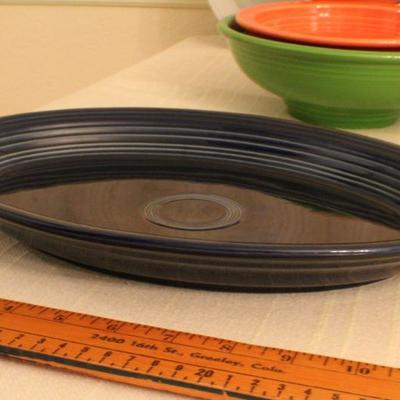 LOT #342: HUGE Mid Century Modern FIESTAâ„¢ Colorful Dinnerware Set