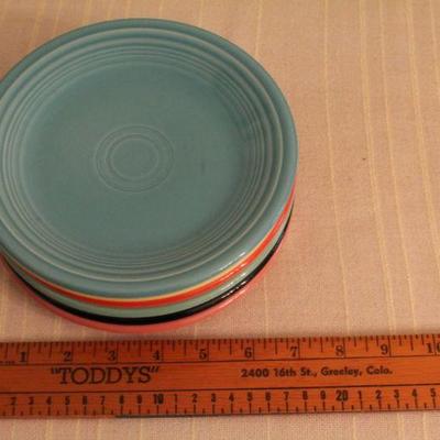 LOT #342: HUGE Mid Century Modern FIESTAâ„¢ Colorful Dinnerware Set