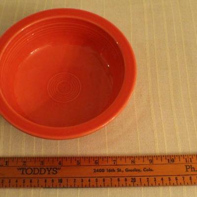 LOT #342: HUGE Mid Century Modern FIESTAâ„¢ Colorful Dinnerware Set