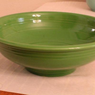 LOT #342: HUGE Mid Century Modern FIESTAâ„¢ Colorful Dinnerware Set