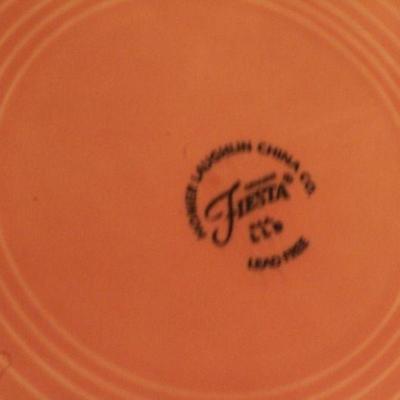 LOT #342: HUGE Mid Century Modern FIESTAâ„¢ Colorful Dinnerware Set