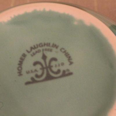 LOT #342: HUGE Mid Century Modern FIESTAâ„¢ Colorful Dinnerware Set