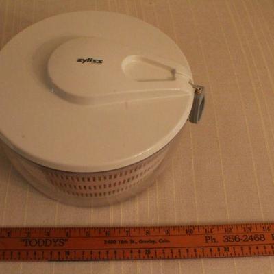 LOT #346: Made in Switzerland Salad/Fruit Spinner by ZYLISSâ„¢
