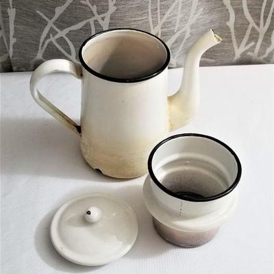 Lot #52  Lot of Two vintage French coffee pots