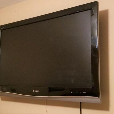 Lot #57   Sharp 42" Flat Screen TV - good working condition