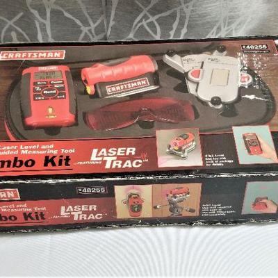 Lot #62  Craftsman 4-1 Laser Level/Guided Measuring Tool in case