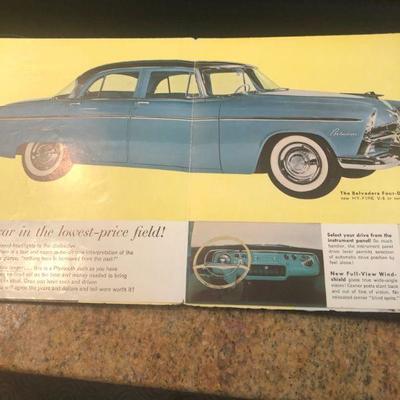 1955 Plymouth brochuure