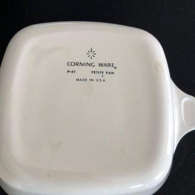 4 Pcs Corningware Lot Lot # 201