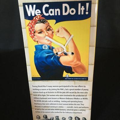 Rosie the Riveter Bobble Head Doll New In Box Lot # 210