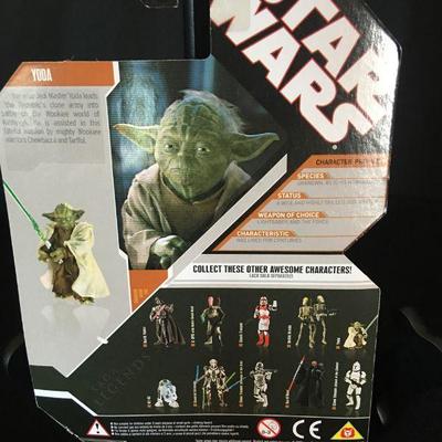 Star Wars Yoda 2007 Hasbro New in Box Lot # 211
