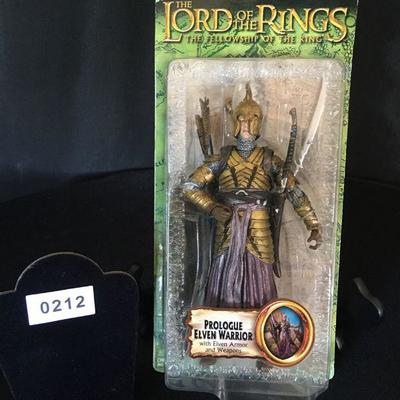 Lord of the Rings Marvel Toy Biz 2003 New in Box Prologue Elven Warrior Lot # 212