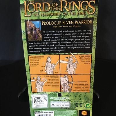 Lord of the Rings Marvel Toy Biz 2003 New in Box Prologue Elven Warrior Lot # 212