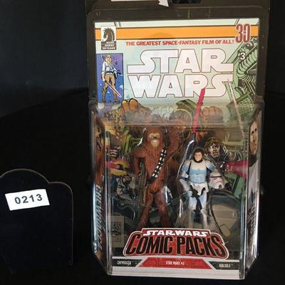 Star Wars #3 Hasbro 2006 New in Box Chewbacca & Han Solo Lot # 213