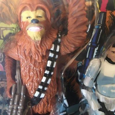 Star Wars #3 Hasbro 2006 New in Box Chewbacca & Han Solo Lot # 213