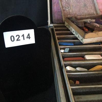 Richeson Attache Case of Chalk Pastels & 3 Smaller Boxes of Pastels 