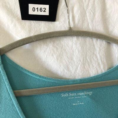 Lot of 3 Soft Surroundings Ladies Tops w/ Pleated Backs lot # 162