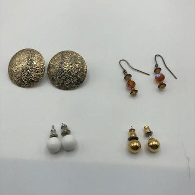 4 Pairs of Earrings