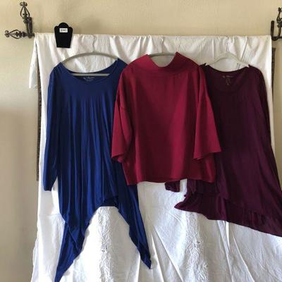 Lot of 3 Chicos Ladies Tops Lot 167
