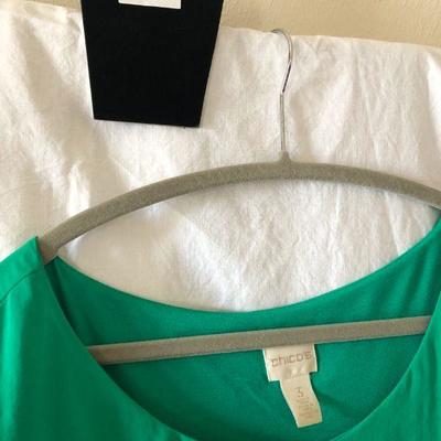 Lot of 2 Chico's Ladies Tops Lot # 168