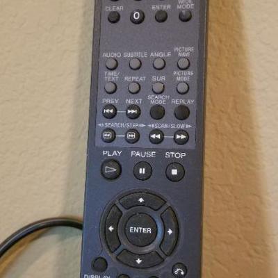 LOT #33: Sony DVD Player w/ Remote TESTED A+
