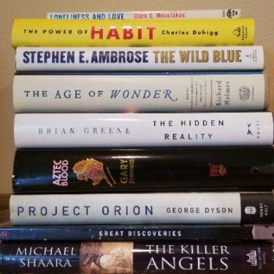 LOT #43: Bundle of Assorted Books ( Project Orion, ...)