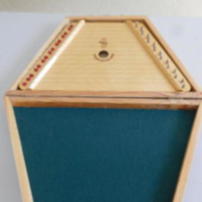 Lot 17 Lap Harp in wooden box