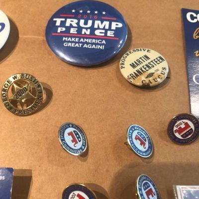 Political buttons