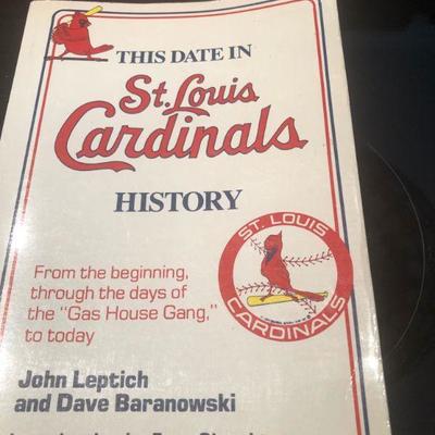 Two St. Louis Cardinals books