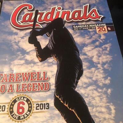 St. Louis Cardinals Game Book/Yearbook