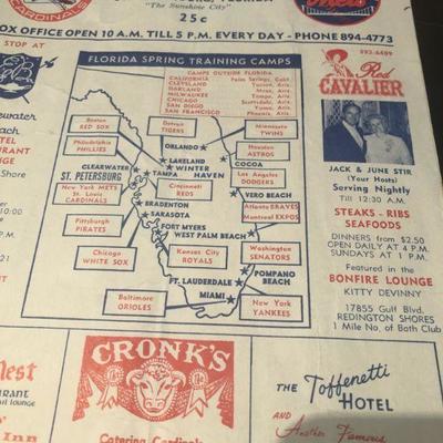 St Louis Cardinals score cards