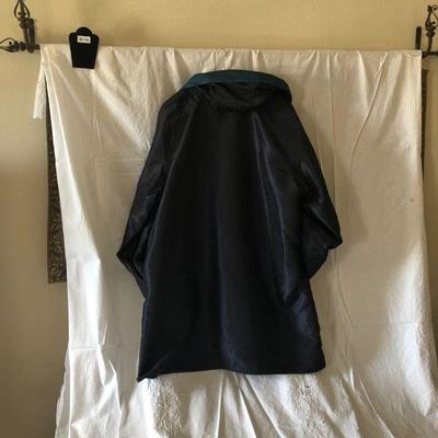 Synthetic Rain Coat by Mycra Pac Now one-size-fits-all Hood/collar lot # 176