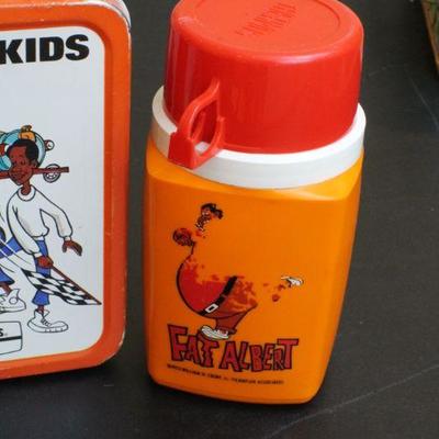 LOT #61: Authentic Vintage FAT ALBERT and the COSBY KIDSâ„¢ Metal Lunchbox w/ Thermos