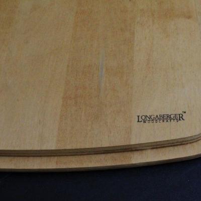 LOT #81: Large LONGABERGER WOODCRAFTSâ„¢ American Made Handwoven Basket