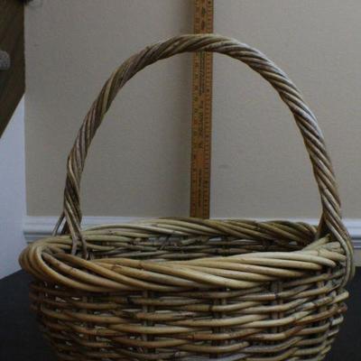 LOT #84: Large Woven Basket