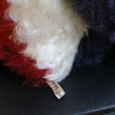 LOT #86: Vintage Handmade Patriotic Teddy Bear by JUDY SENK