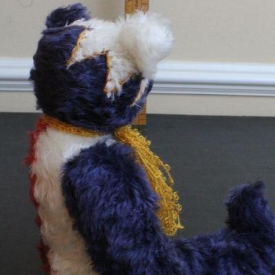 LOT #86: Vintage Handmade Patriotic Teddy Bear by JUDY SENK