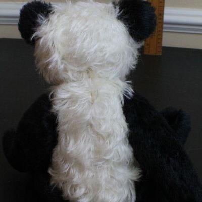 LOT #87: Vintage Handmade Panda Bear by JUDY SENK