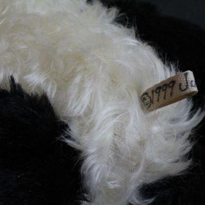 LOT #87: Vintage Handmade Panda Bear by JUDY SENK