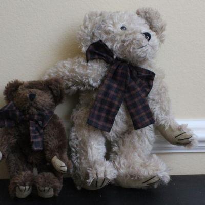 LOT #88: (2) Teddy Bears Unmarked