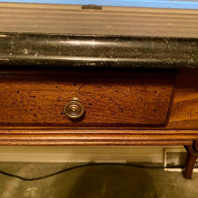 MARBLE TOP TABLE