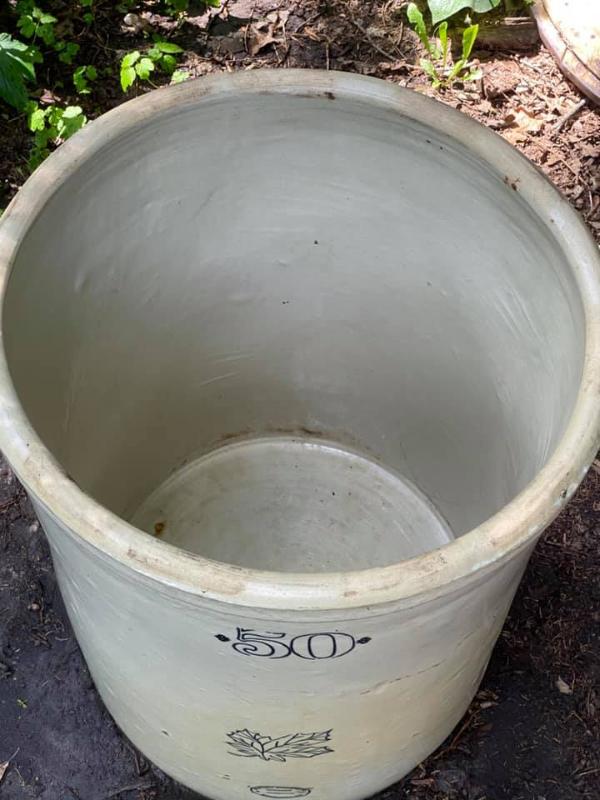 Western Stoneware Crock 12 Gallon