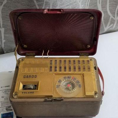 Lot #77  Vintage GARDO  4A1 Radio - project piece